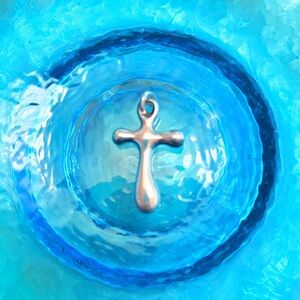 RLM Studio Robert Lee Morris 925 Silver Cross Pendant❣️